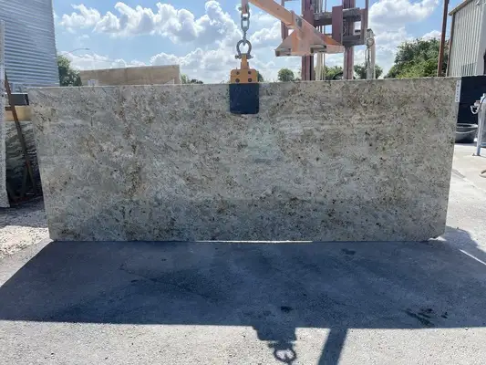 Full image of Colonial Gold Granite countertop slab