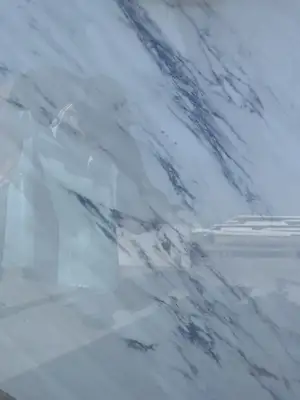 Closeup image of Dekton Trance Grey Sintered countertop slab