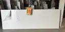 Full image of Q Quartz Calacatta Miraggio Quartz countertop slab