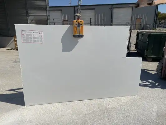 Full image of Caesarstone Alpine Mist Quartz countertop slab