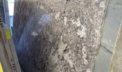 Full image of Bianco Antico Beige Granite countertop slab