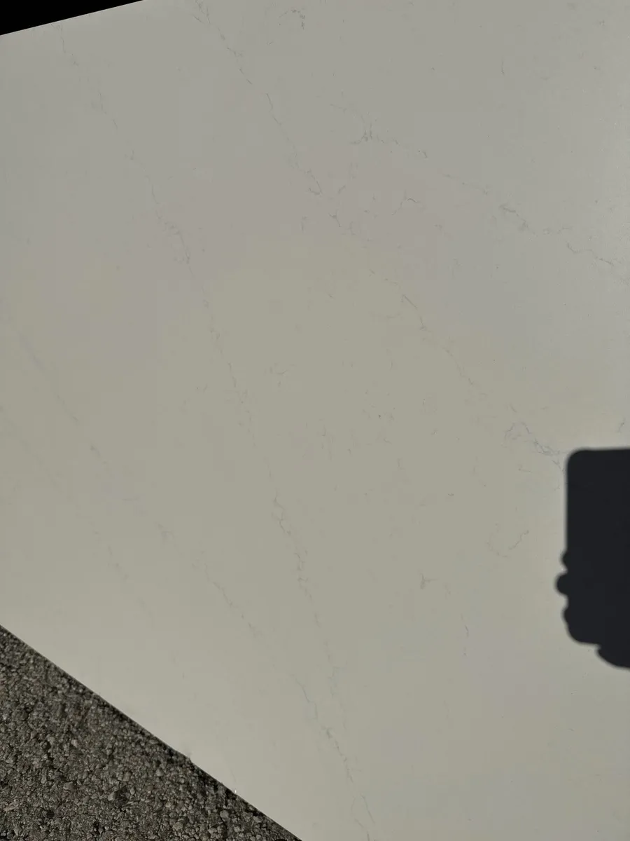 Closeup image of Silestone Eternal Statuario White Quartz countertop slab
