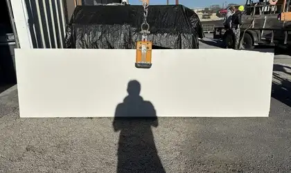 Full image of Silestone Eternal Statuario White Quartz countertop slab