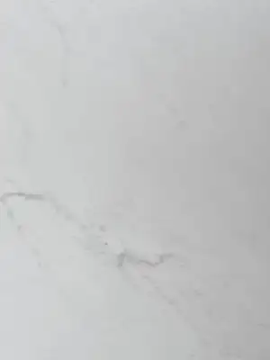 Closeup image of Dekton Marina White Quartz countertop slab