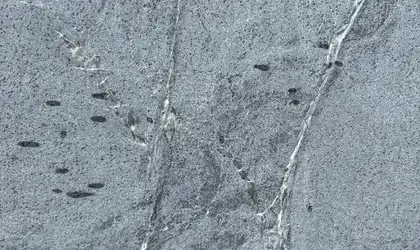 Closeup image of Nantucket Grey Grey Soapstone countertop slab