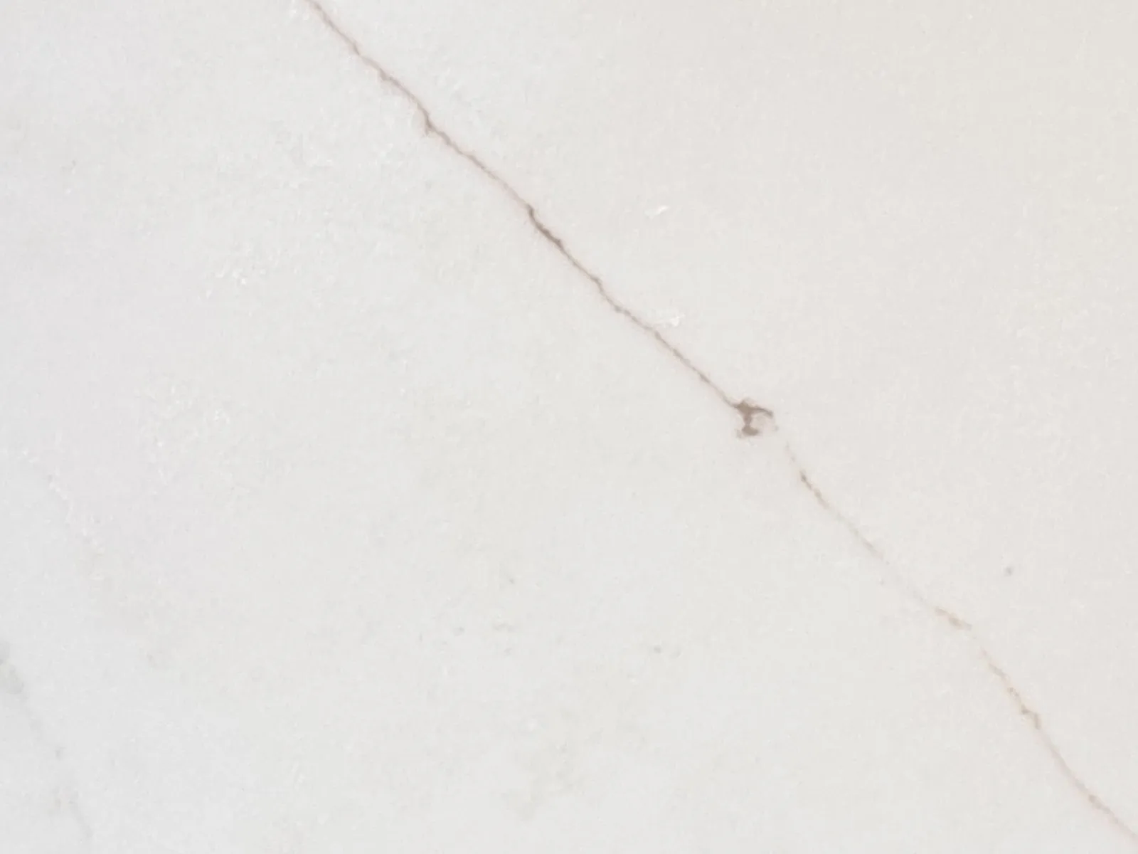 Closeup image of Della Terra Cortona Gold White Quartz countertop slab