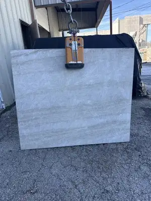 Full image of Taj Mahal Grey Quartzite countertop slab