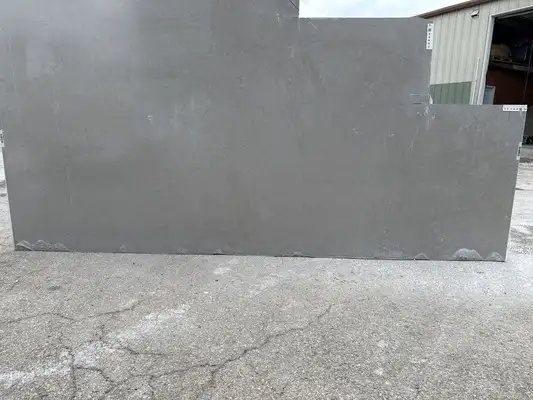 Full image of Daltile Noble Grey Grey Quartz countertop slab