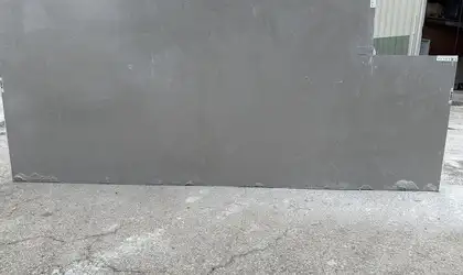 Full image of Daltile Noble Grey Grey Quartz countertop slab