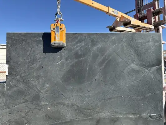 Full image of Black Diamond Quartzite countertop slab