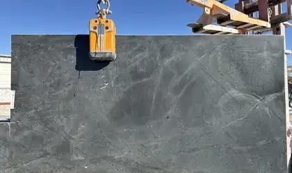 Full image of Black Diamond Quartzite countertop slab
