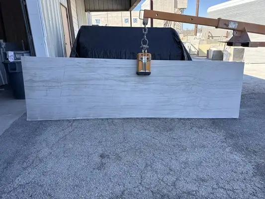 Full image of Pure Lux White Quartzite countertop slab