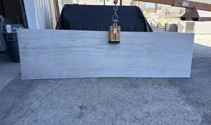 Full image of Pure Lux White Quartzite countertop slab