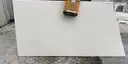 Full image of Silestone Eternal Marfil Brown Quartz countertop slab