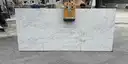 Full image of Stratus Quartz Arabescato Vagli White Quartz countertop slab