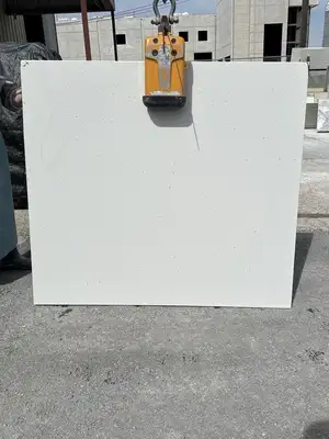 Full image of Caesarstone Frozen Terra Brown Quartz countertop slab