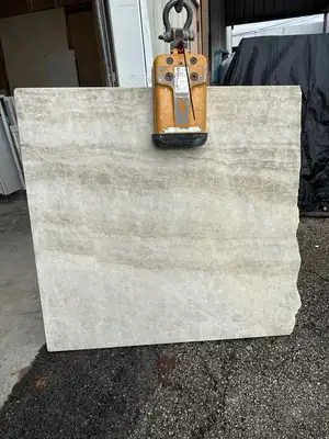 Full image of Taj Mahal Grey Quartzite countertop slab