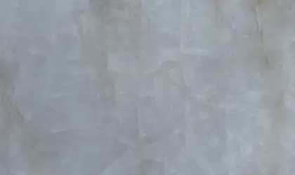 Closeup image of Crystallo Lumix White Quartzite countertop slab