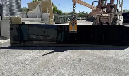 Full image of Black Pearl Granite countertop slab