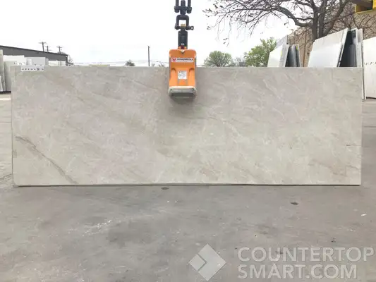 Full image of Taj Mahal Grey Quartzite countertop slab