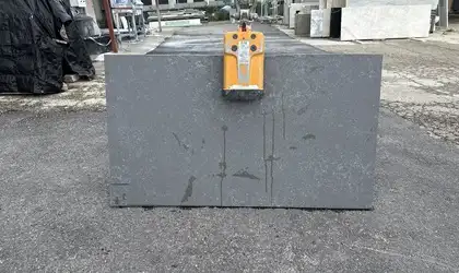 Full image of HanStone Storm Quartz countertop slab