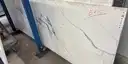 Full image of Crescent Bianco Venatino Quartz countertop slab