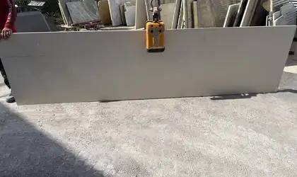 Full image of Dekton Aeris Grey Sintered countertop slab