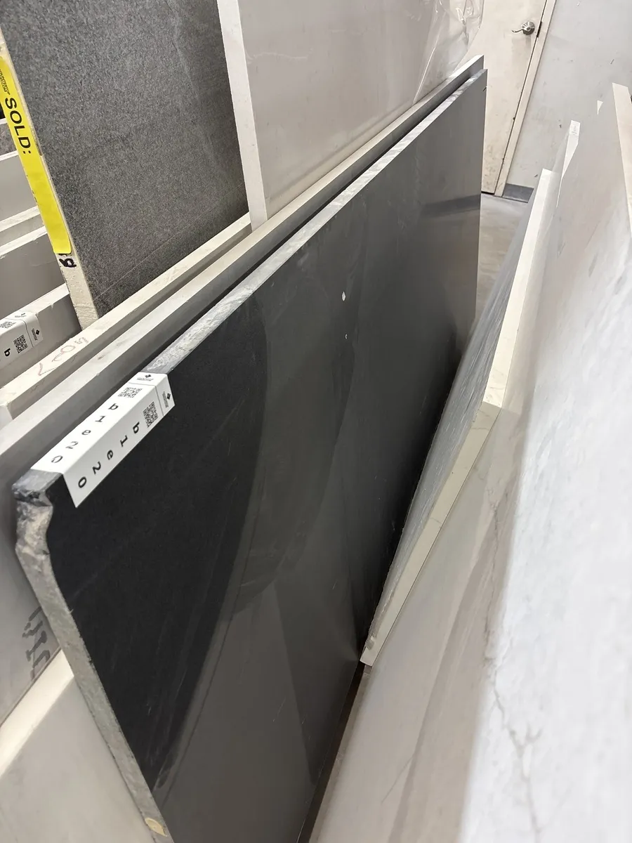 Full image of Absolute Black Granite countertop slab