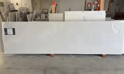 Full image of Silestone Miami White White Quartz countertop slab