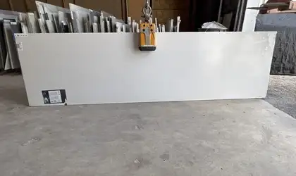 Full image of Silestone Eternal Statuario White Quartz countertop slab