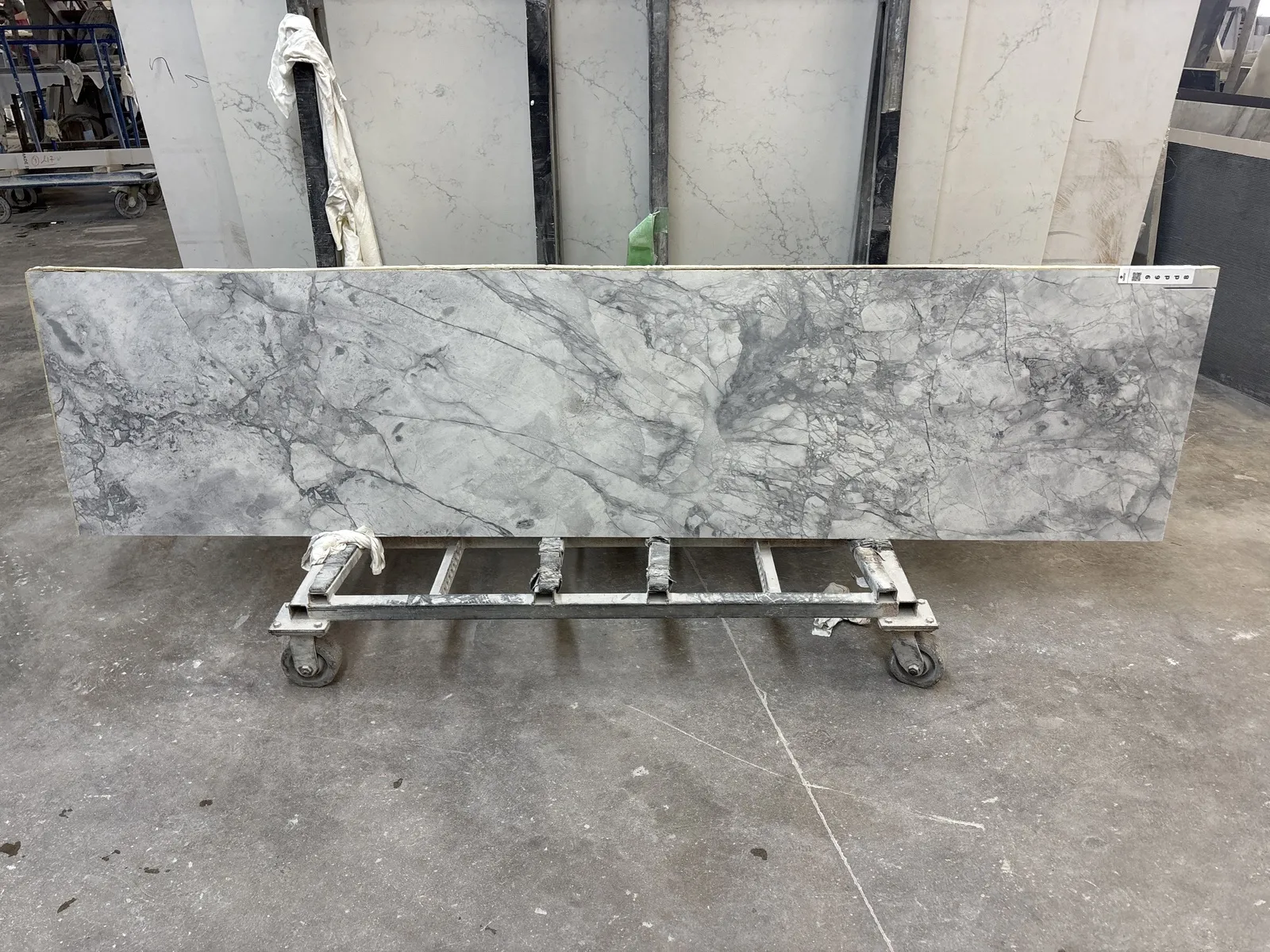 Full image of Grey Goose Marble countertop slab