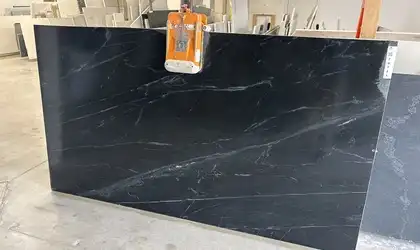 Full image of Niagara Black Soapstone countertop slab