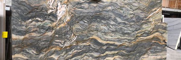 Full image of Obsolete Remnants Marble countertop slab