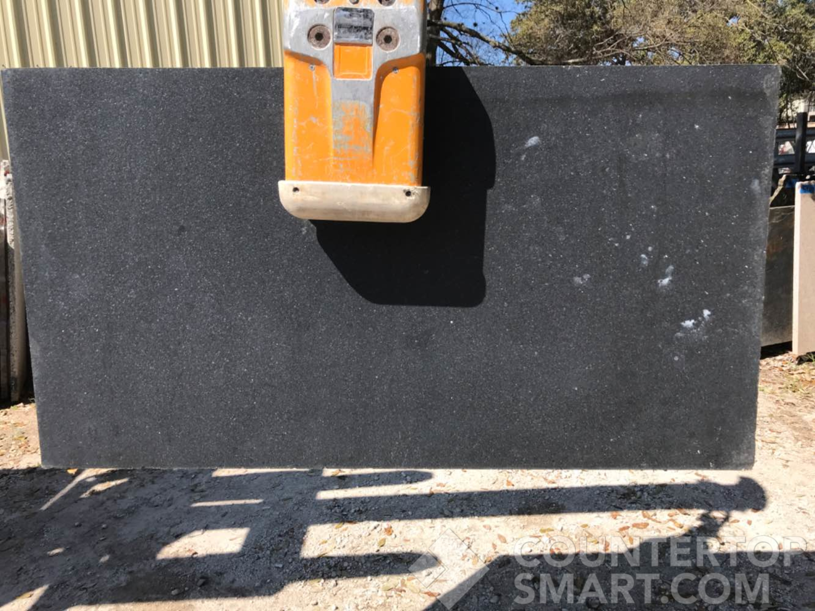 Full image of Absolute Black Granite countertop slab