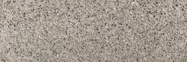 Closeup image of Vicostone Luna Grey Quartz countertop slab