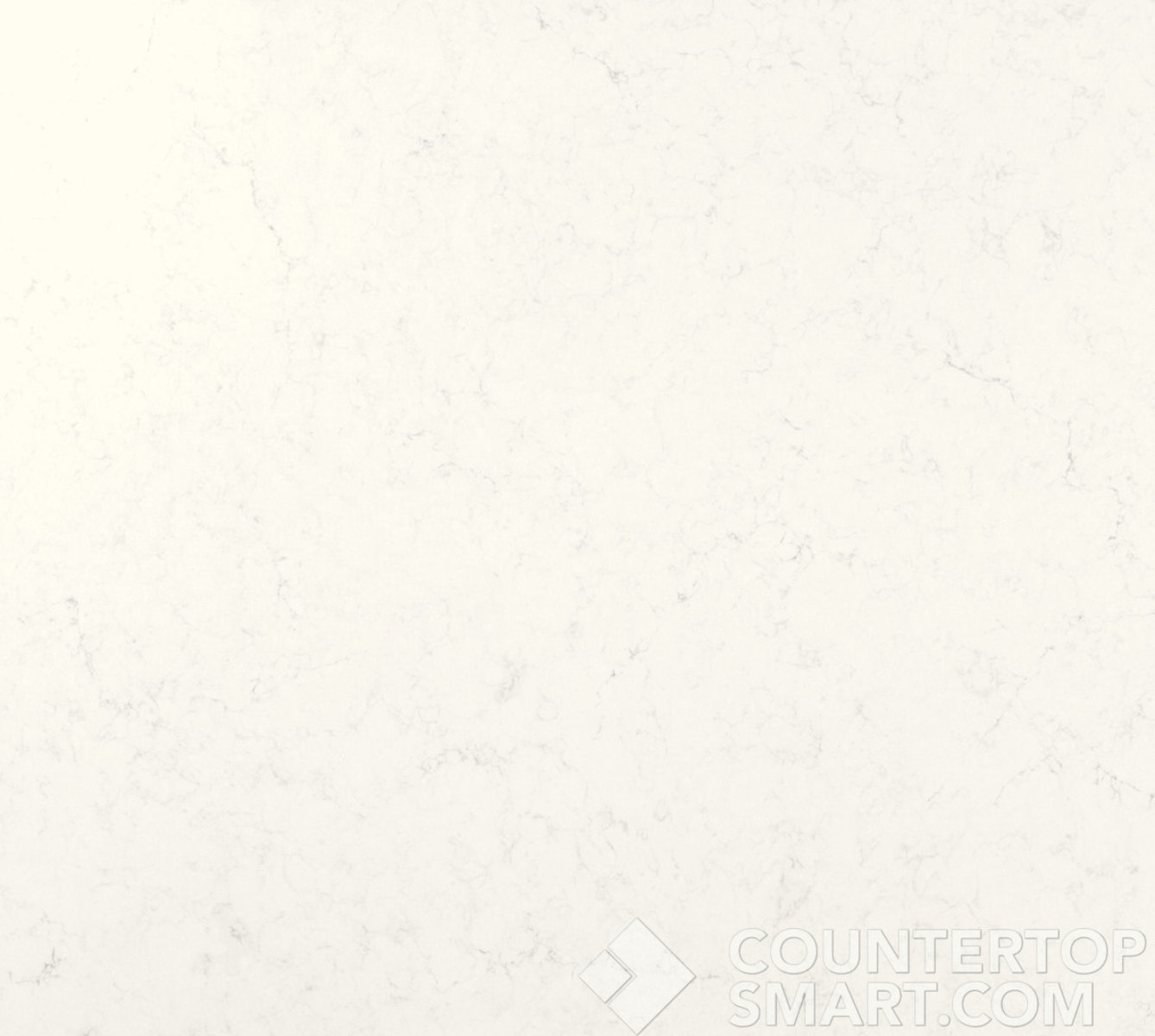 Manufacturer image of Caesarstone Frosty Carrina Quartz countertop slab