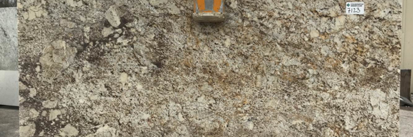Full image of Desert Beach Brown Granite countertop slab