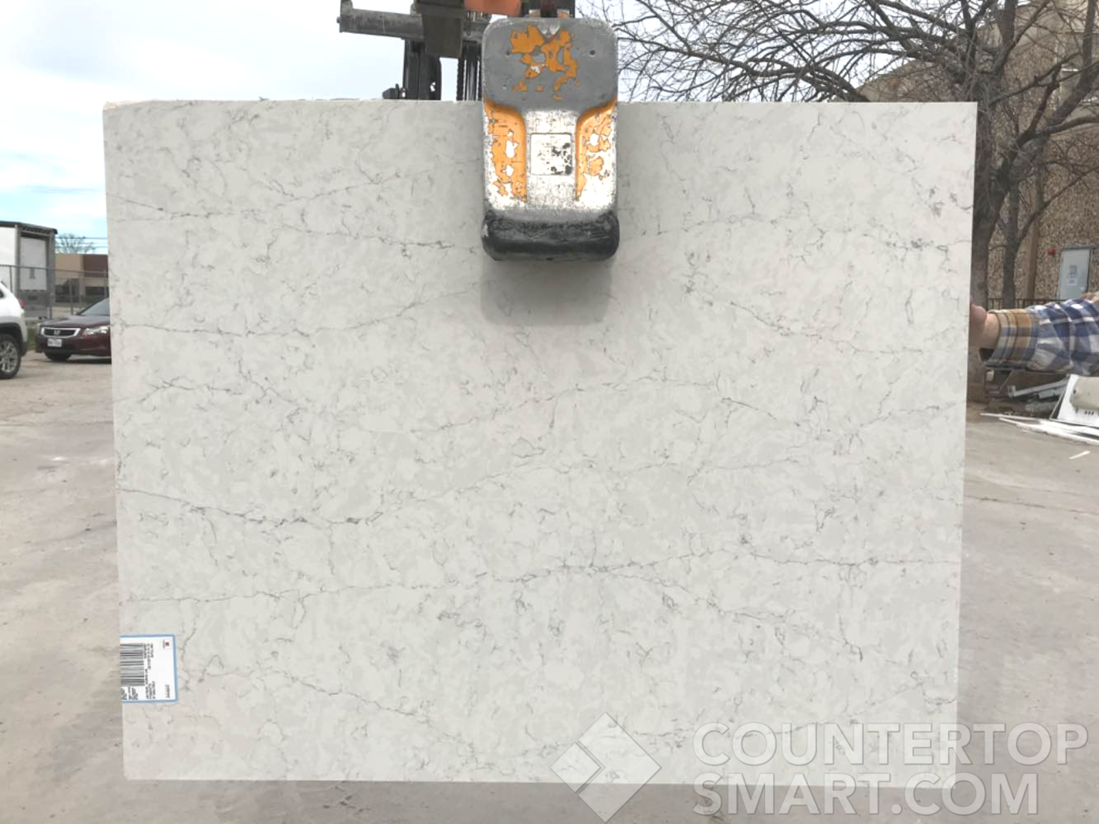 Full image of Obsolete Remnants Marble countertop slab
