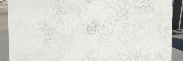 Full image of Silestone Helix White Quartz countertop slab