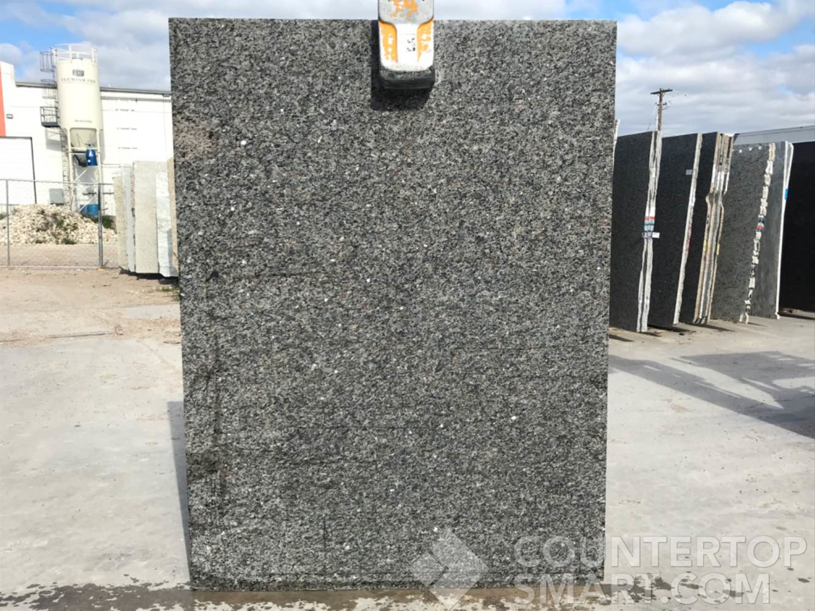 Full image of Autumn Brown Granite countertop slab