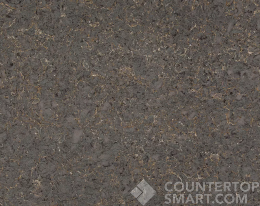 Manufacturer image of Silestone Copper Mist Grey Quartz countertop slab
