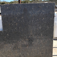 Full image of Silestone Copper Mist Grey Quartz countertop slab