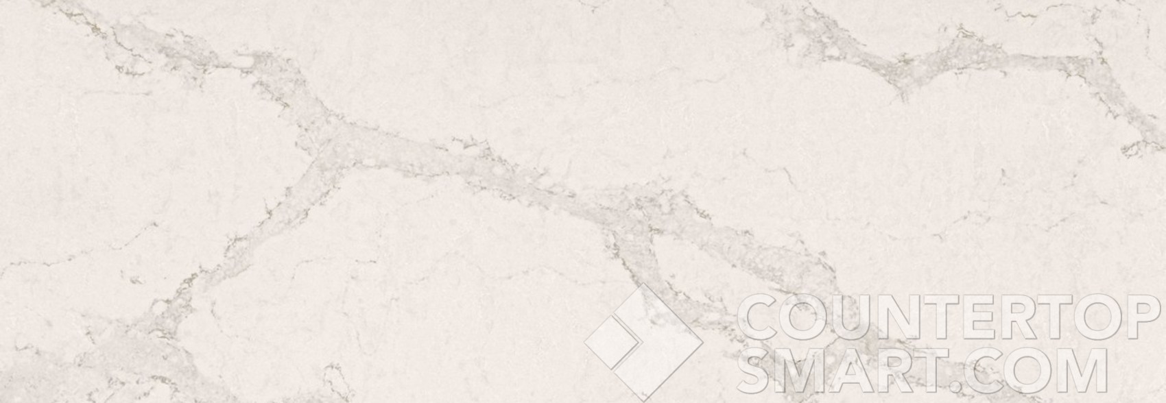 Manufacturer image of Caesarstone Calacatta Nuvo Quartz countertop slab