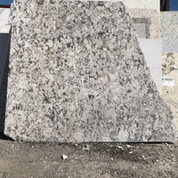 Full image of Bianco Antico Grey Granite countertop slab