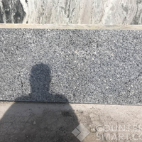 Full image of Azul Platino Granite countertop slab