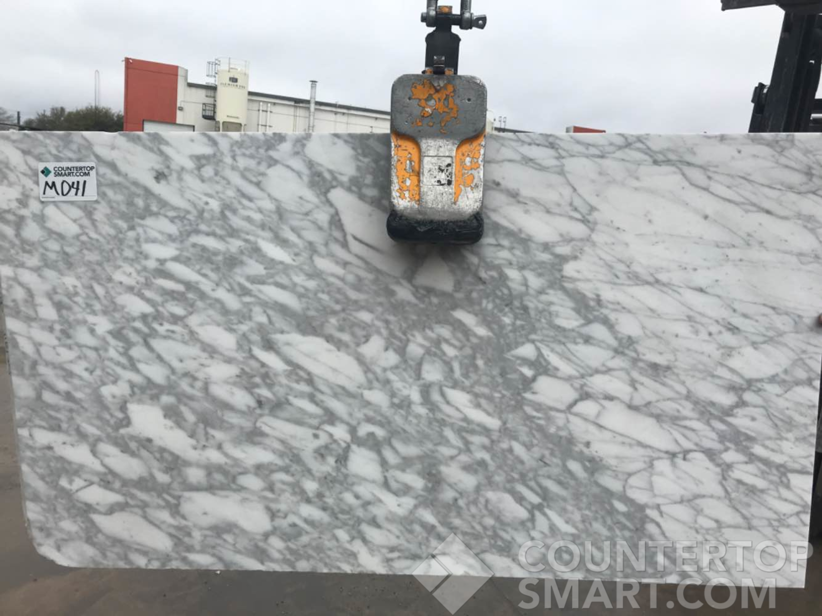 Full image of Obsolete Remnants Marble countertop slab