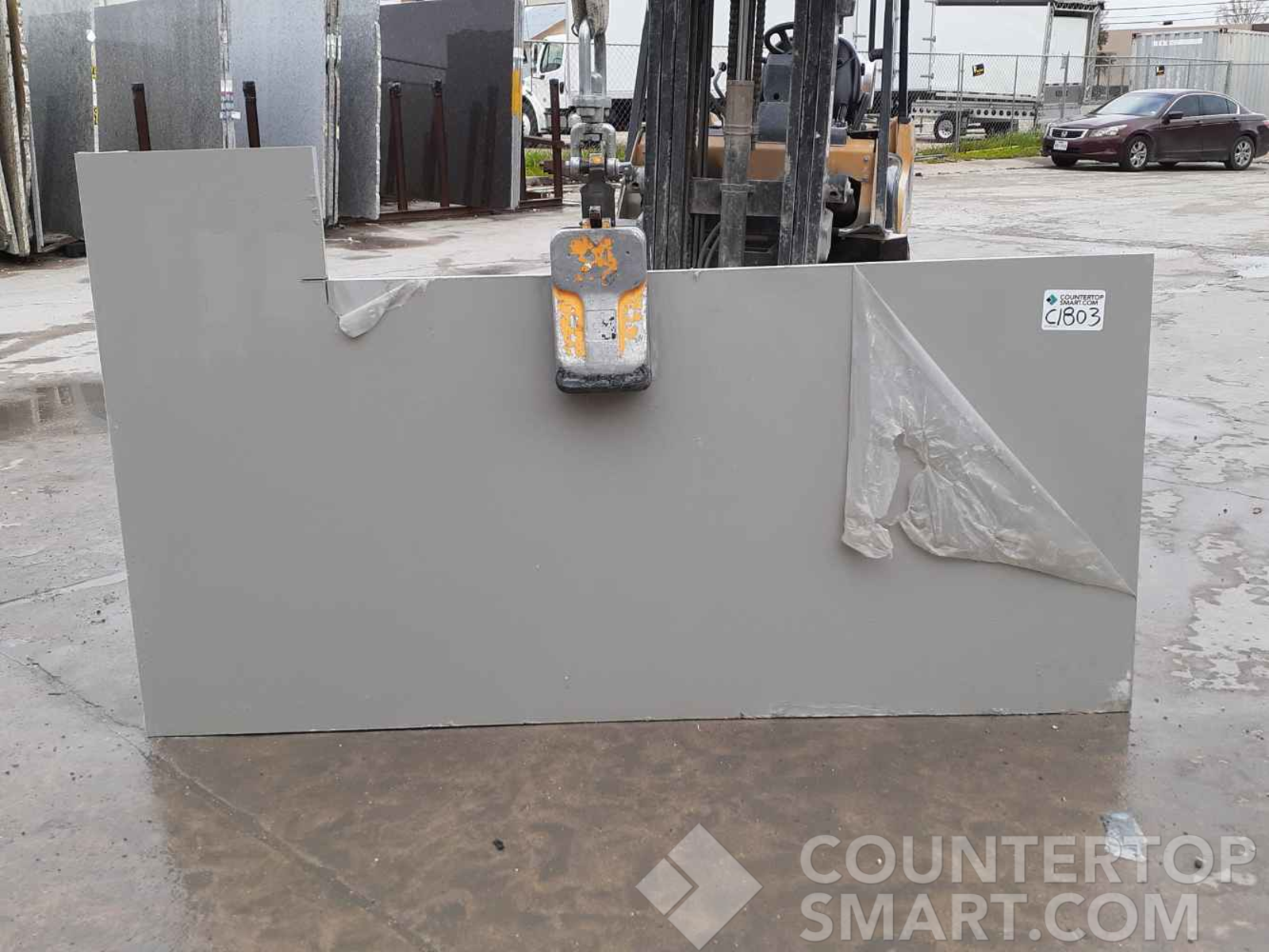 Full image of Obsolete Remnants Marble countertop slab