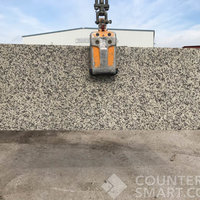 Full image of Bianco Antico Grey Granite countertop slab