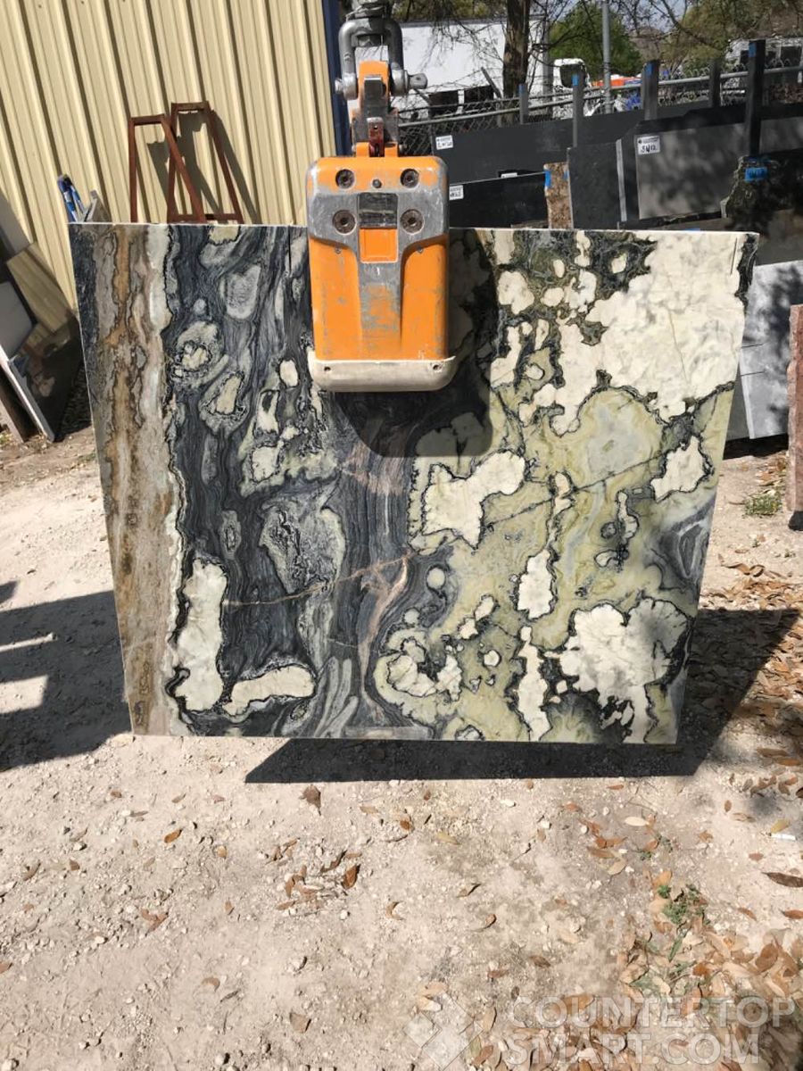Full image of Dedalus Marble countertop slab