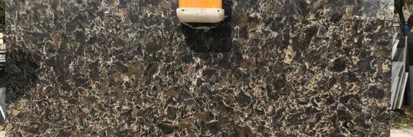 Full image of Cambria Laneshaw Quartz countertop slab